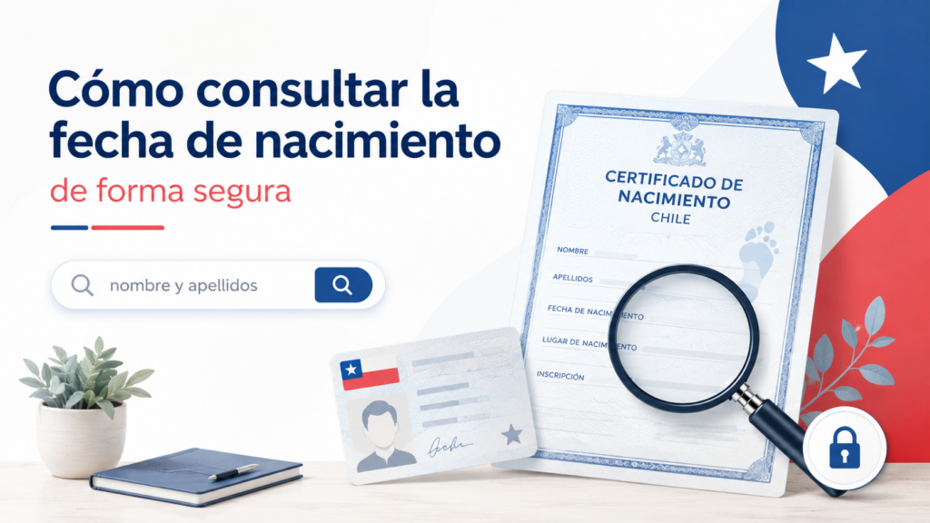 Cómo consultar la fecha de nacimiento por nombre y apellidos
