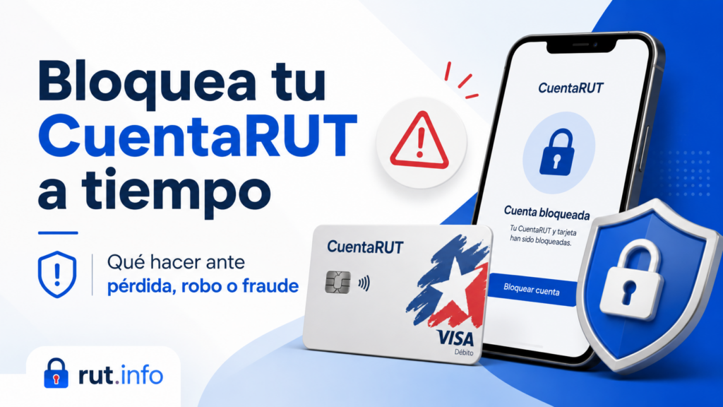Cómo bloquear CuentaRUT por pérdida