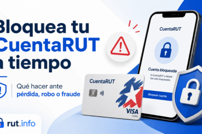 Cómo bloquear CuentaRUT por pérdida
