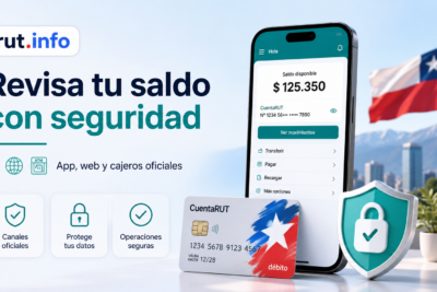 Cómo consultar el saldo de CuentaRUT de forma segura
