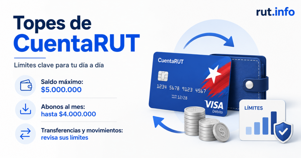 Monto máximo en CuentaRUT