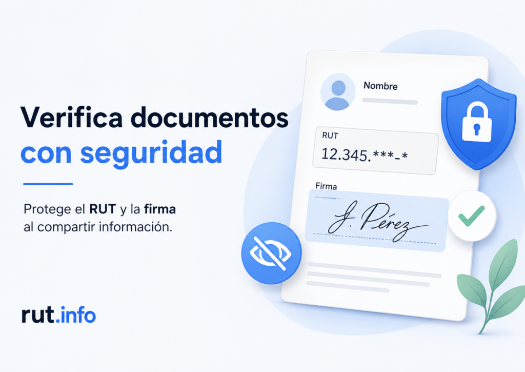 Nombre RUT y firma