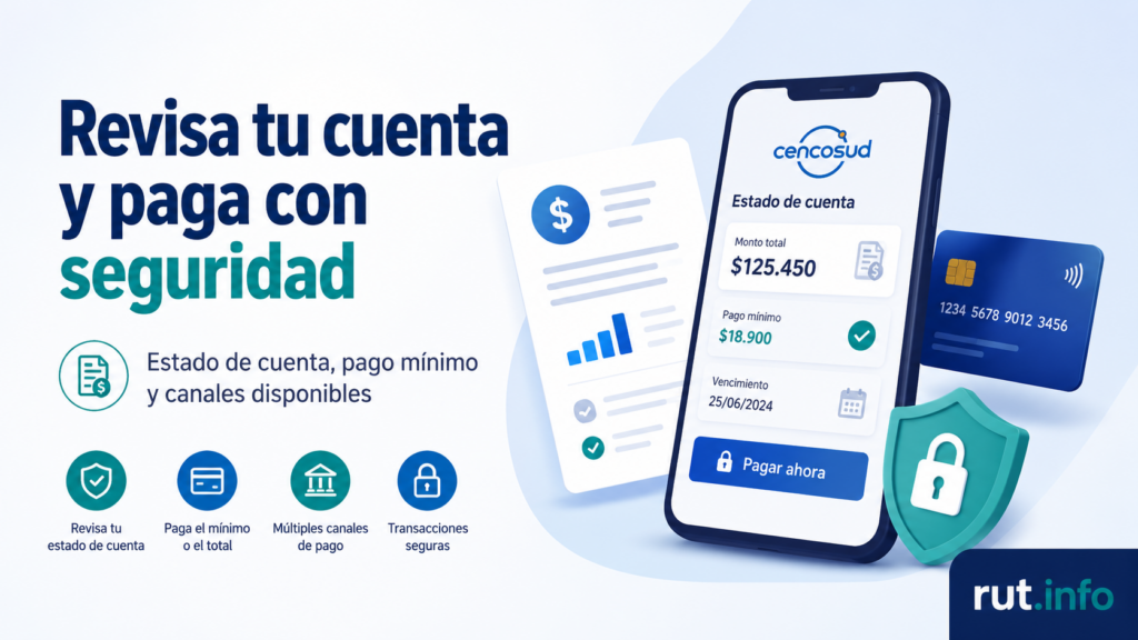 Pagar Cencosud con RUT