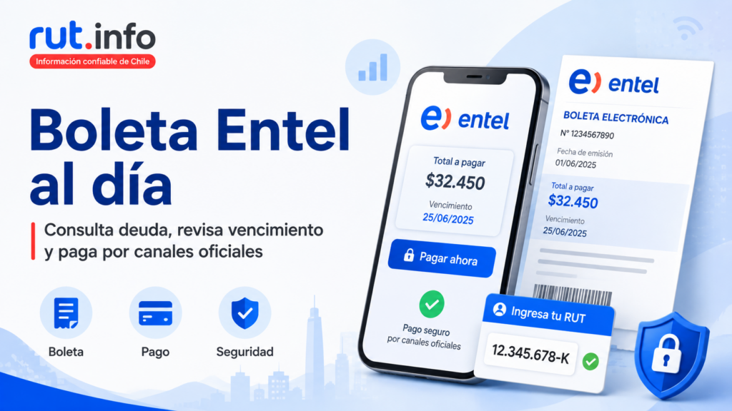 Pagar Entel con RUT