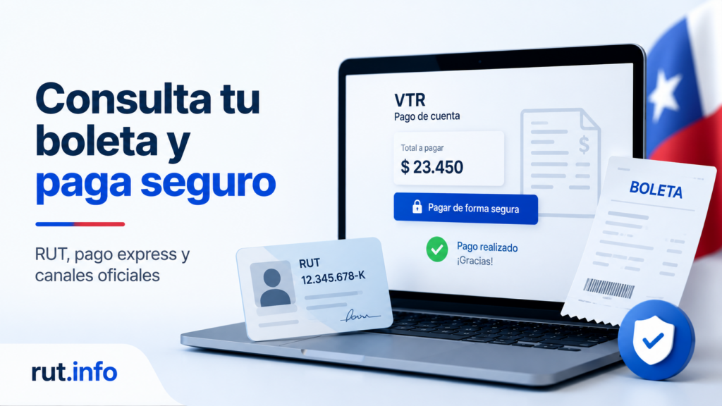 Pagar VTR con RUT