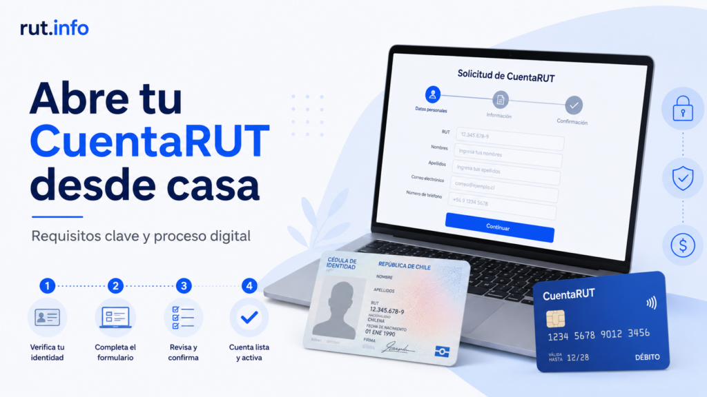 Solicitar CuentaRUT online